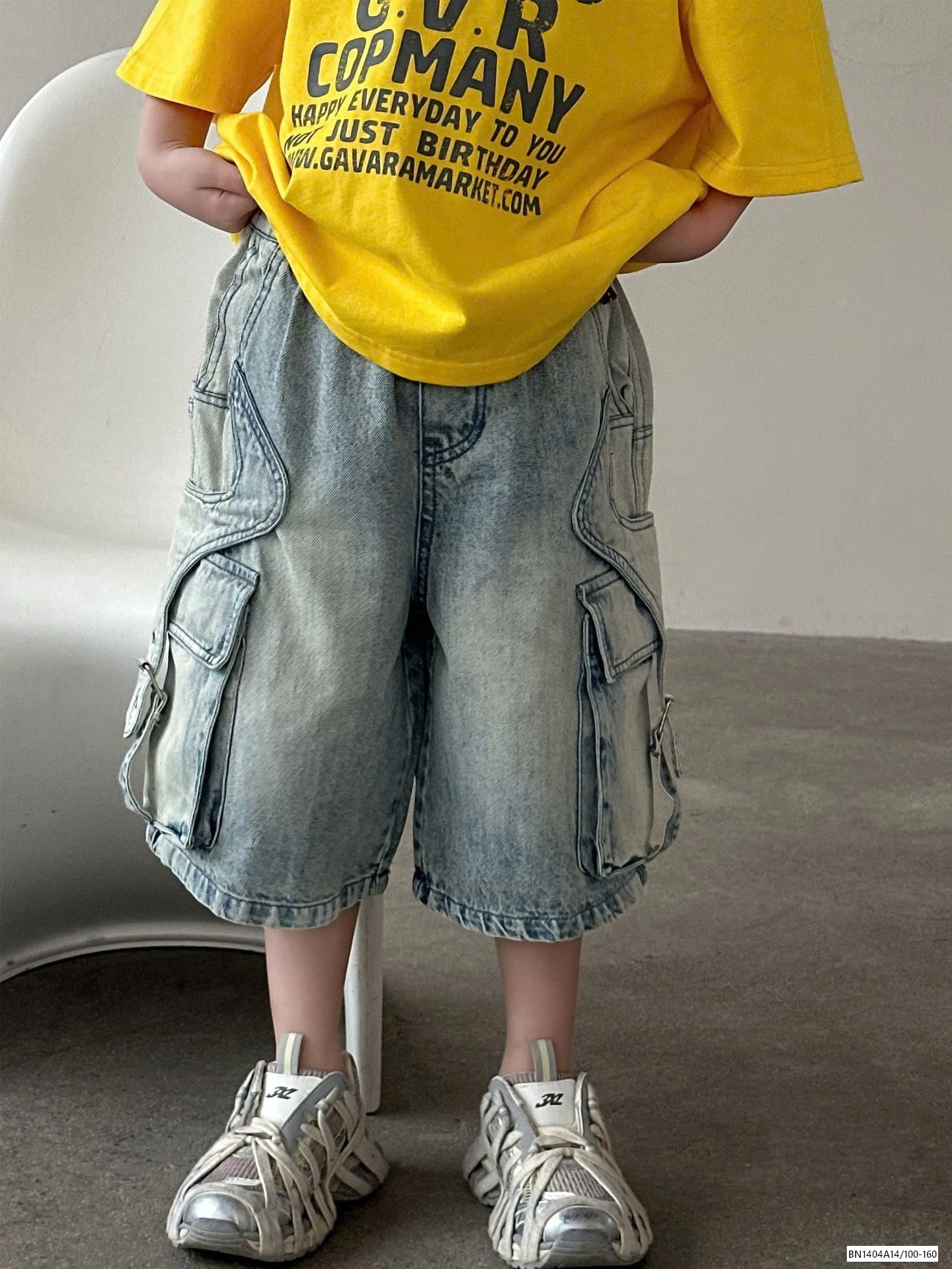 SÉT ÁO VÀNG MIX SHORT JEANS