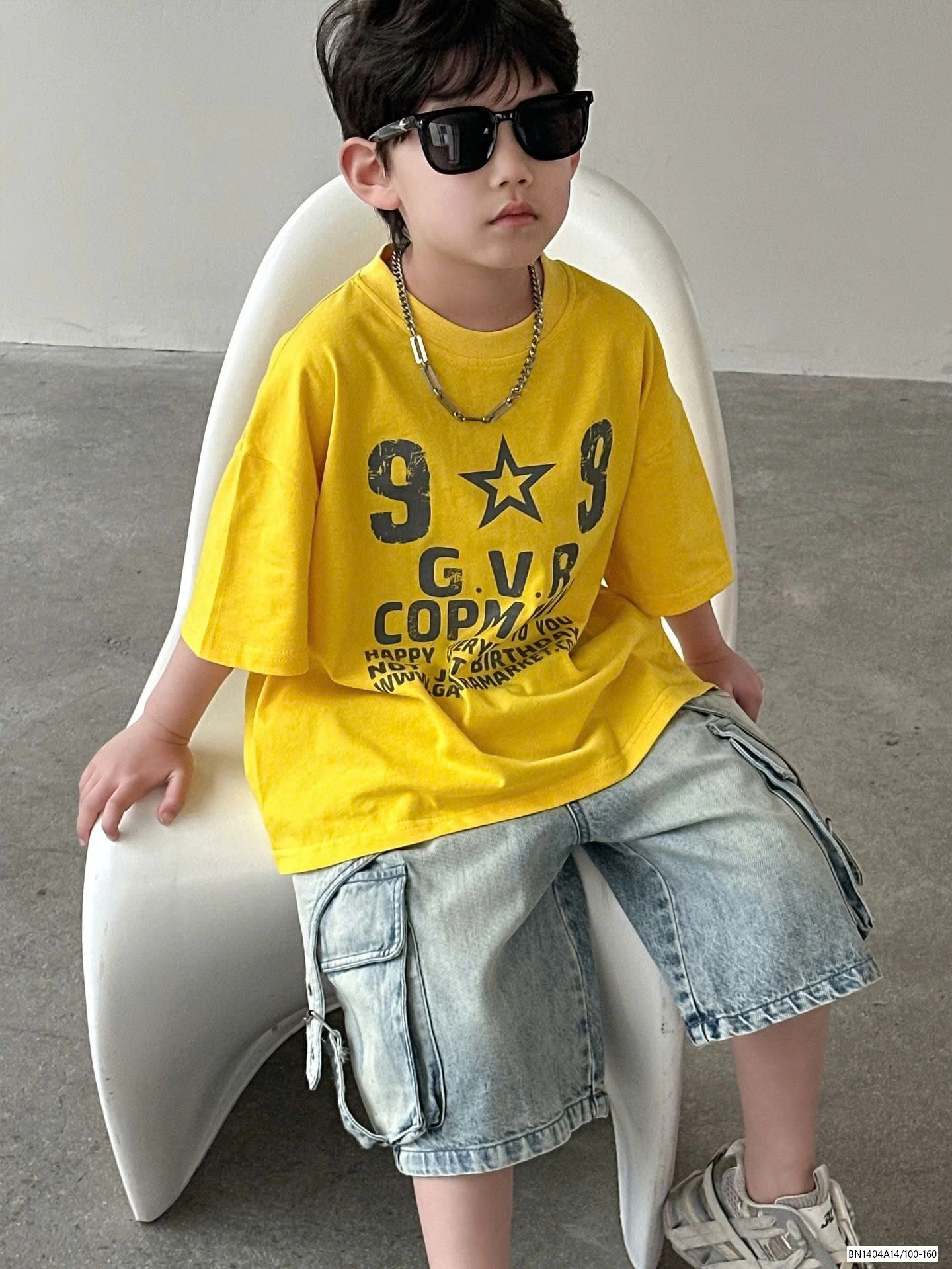 SÉT ÁO VÀNG MIX SHORT JEANS