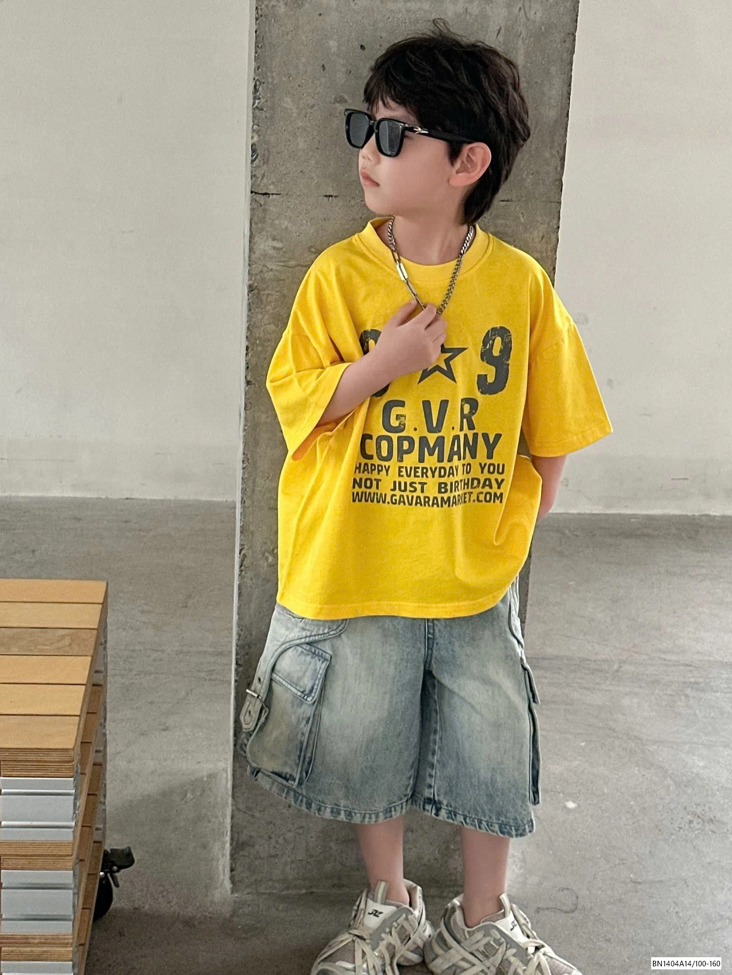 SÉT ÁO VÀNG MIX SHORT JEANS