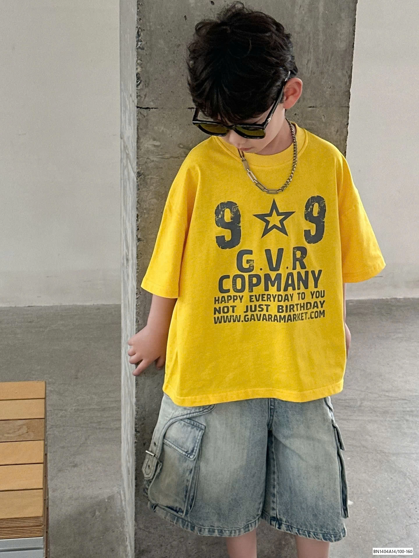 SÉT ÁO VÀNG MIX SHORT JEANS