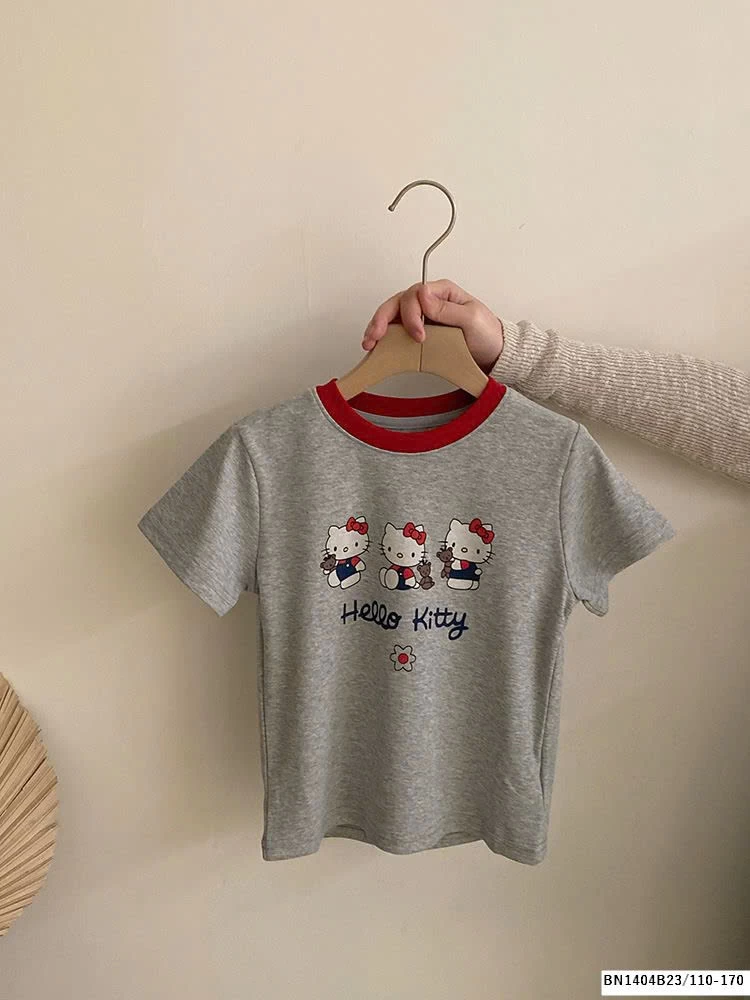 SÉT ÁO PHÔNG KITTY MIX QUẦN JEAN