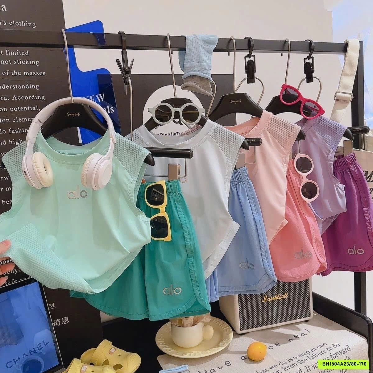 BỘ THỂ THAO SÁT NÁCH QUẦN GIÓ