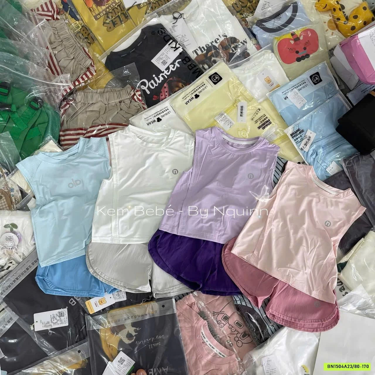 BỘ THỂ THAO SÁT NÁCH QUẦN GIÓ