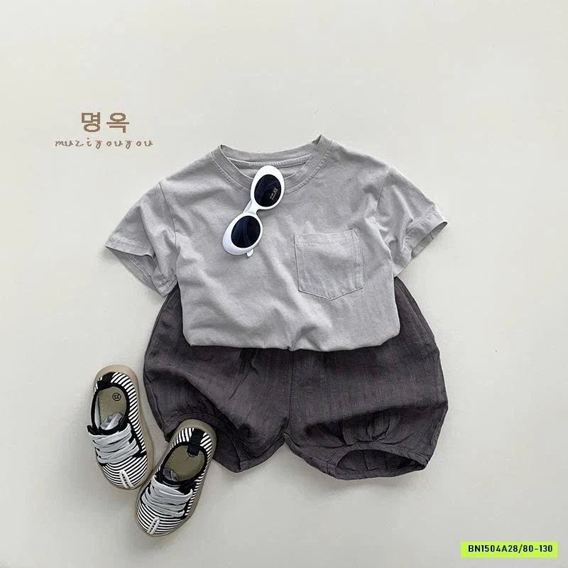 ÁO PHÔNG TRƠN TÚI NGỰC MZYY