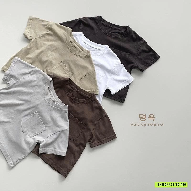 ÁO PHÔNG TRƠN TÚI NGỰC MZYY