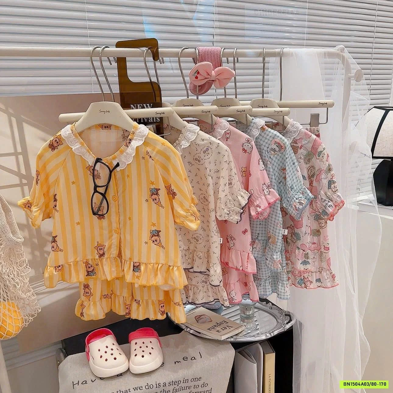 BỘ LANH BÁNH BÈO HỌA TIẾT DỄ THƯƠNG