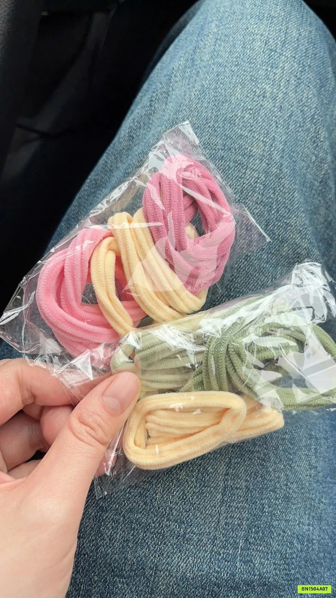 SET 60 DÂY BUỘC TÓC SẮC MÀU