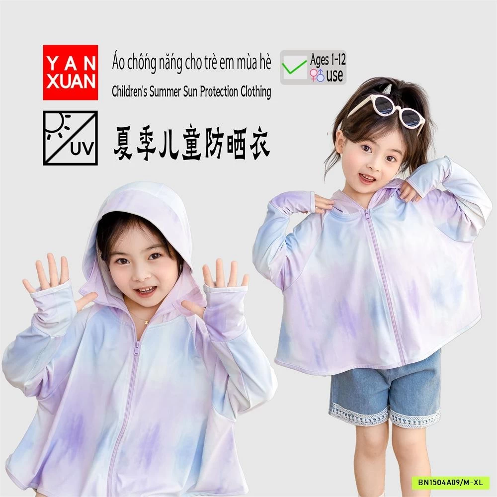 ÁO CHỐNG NẮNG TRẺ EM SIÊU MÁT