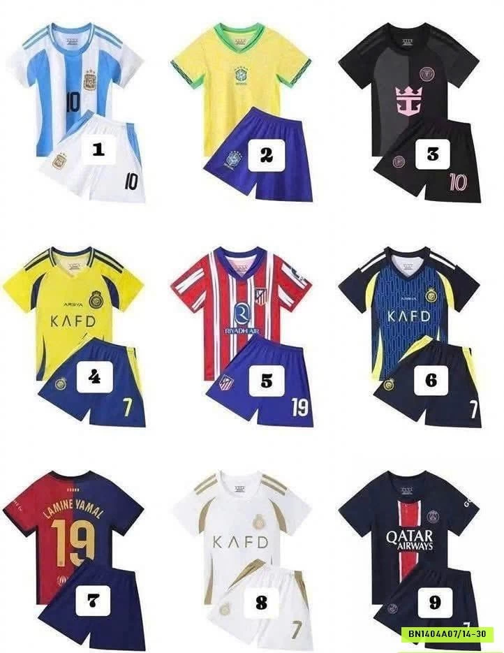 BST BỘ THỂ THAO BÓNG ĐÁ