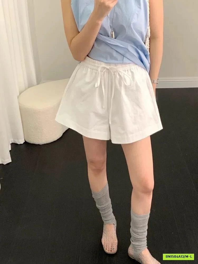 SHORT THÔ CẠP CHUN BASIC EGG