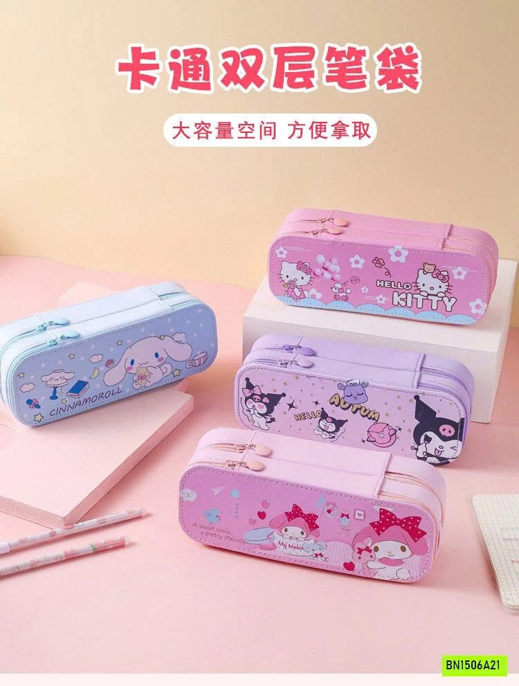 HỘP BÚT SANRIO 2 TẦNG