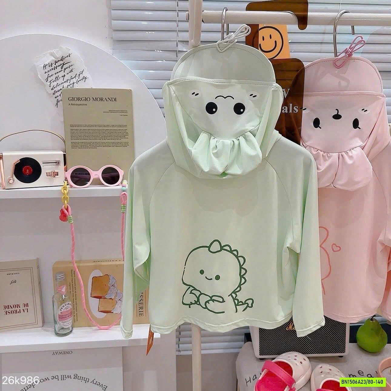 ÁO CHỐNG NẮNG MŨ THÚ CƯNG