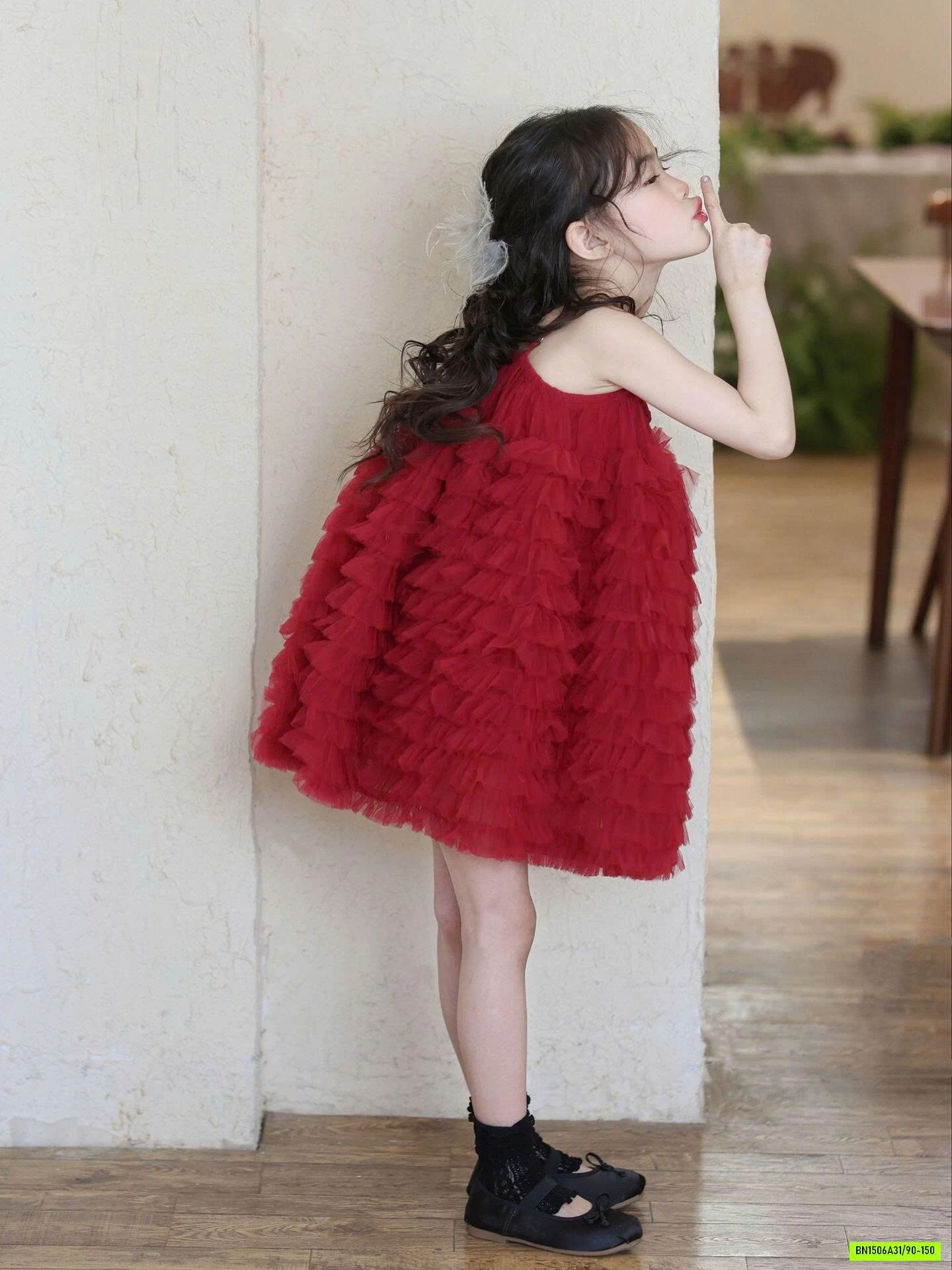 ĐẦM 2 DÂY TUTU ĐỎ CAO CẤP
