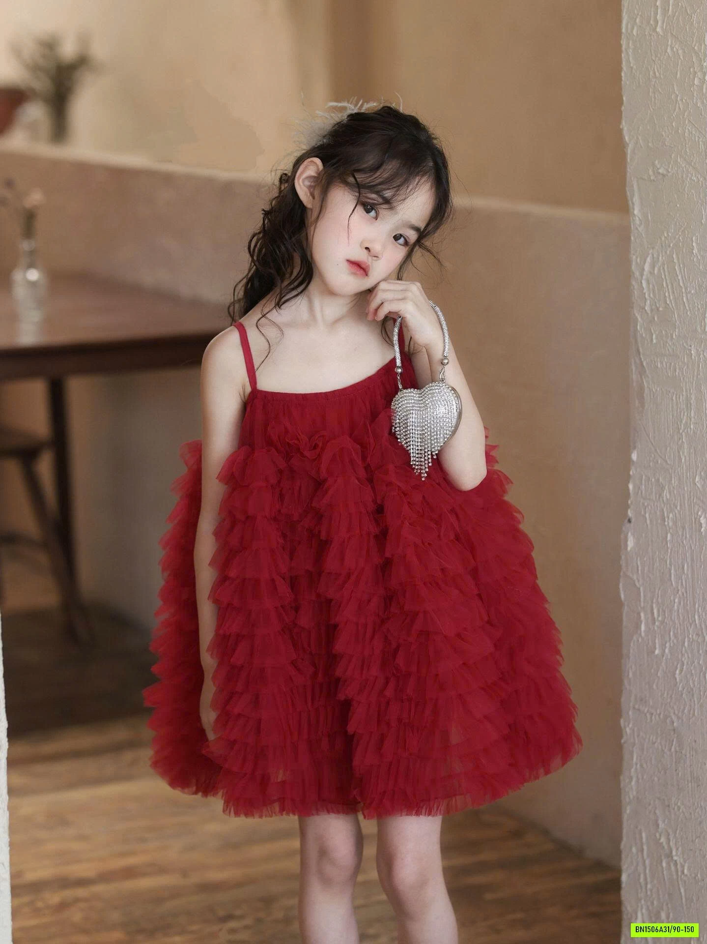 ĐẦM 2 DÂY TUTU ĐỎ CAO CẤP
