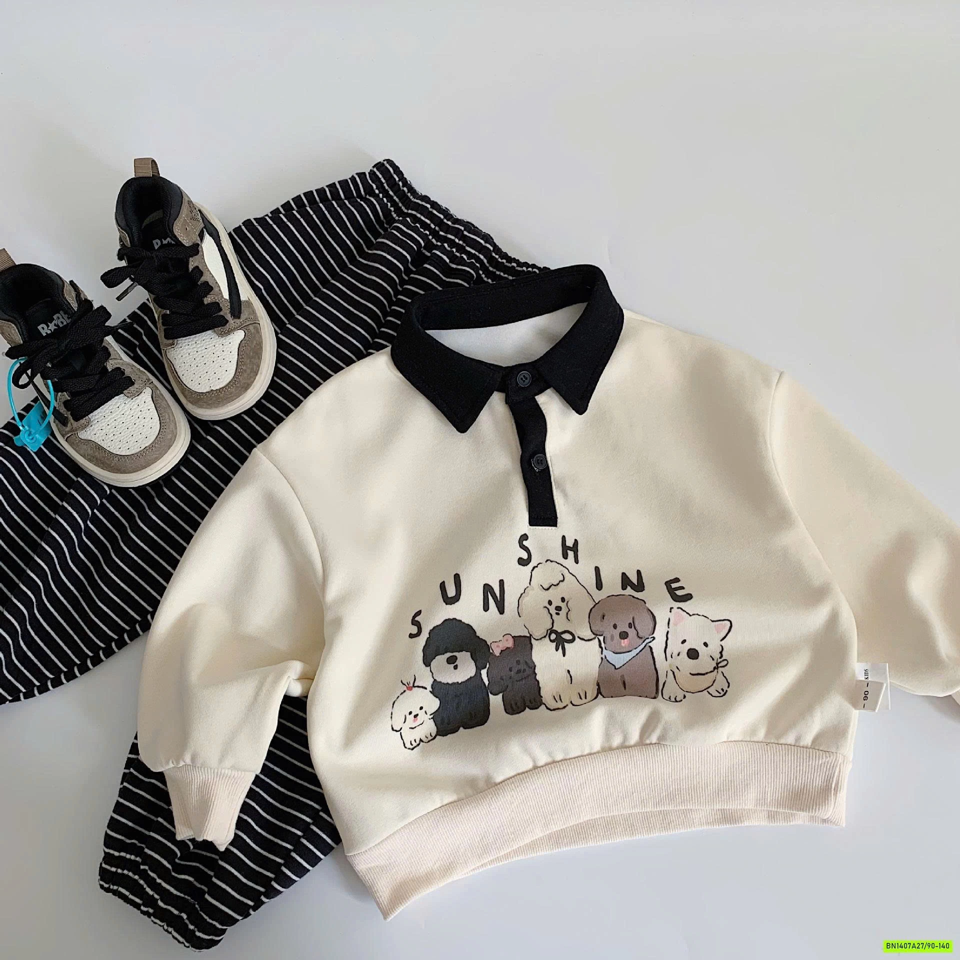 ÁO NỈ POLO CÚN CON