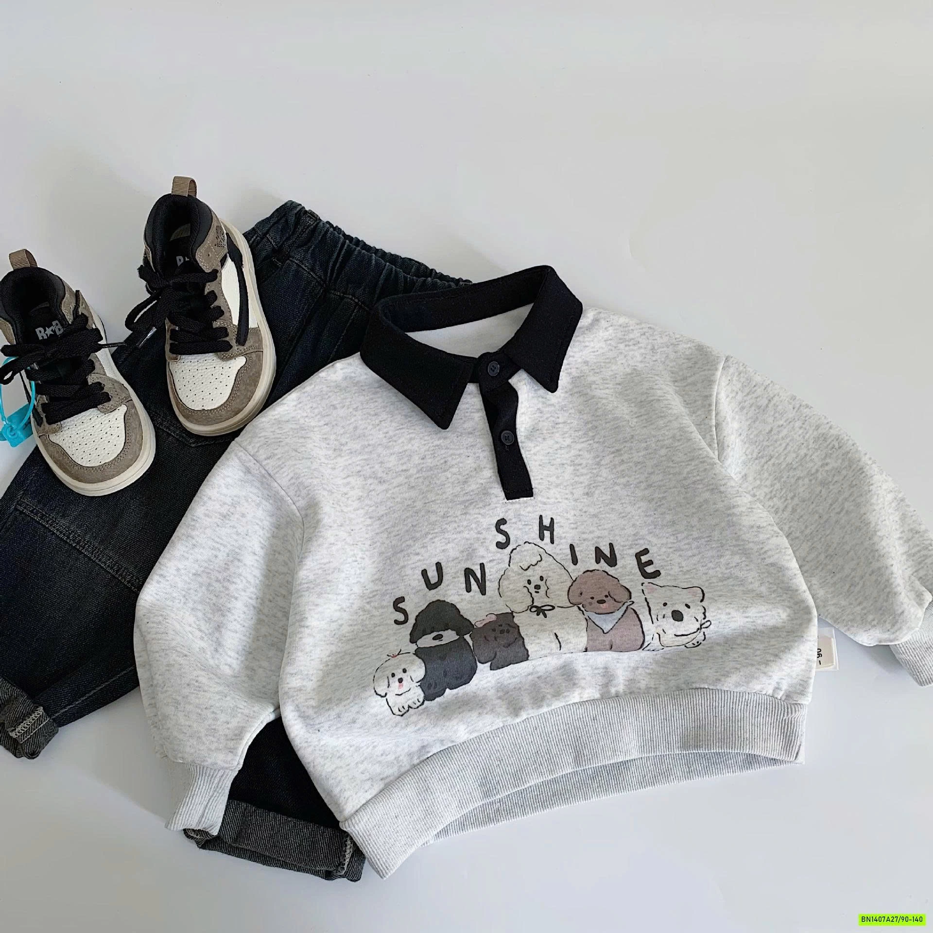 ÁO NỈ POLO CÚN CON