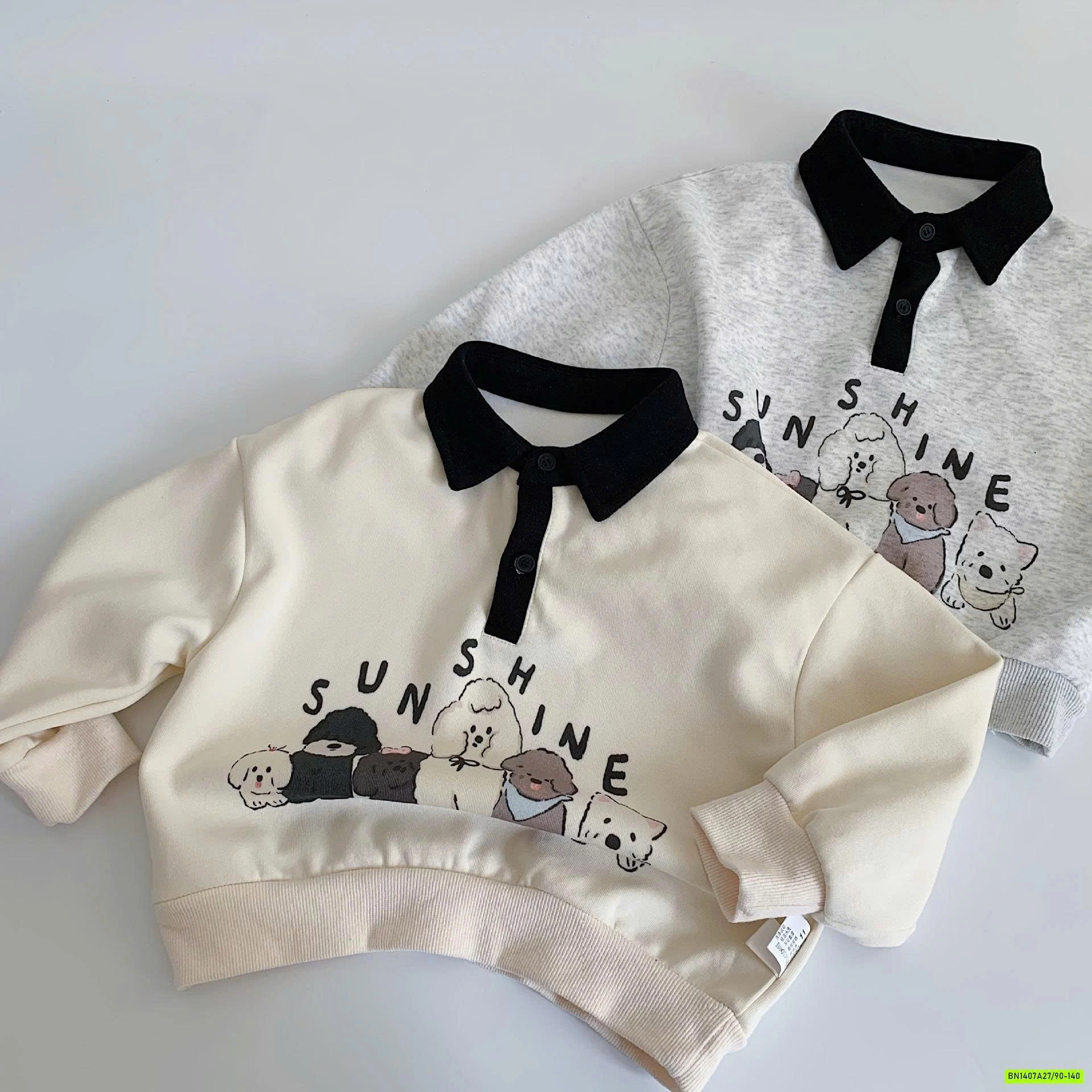 ÁO NỈ POLO CÚN CON