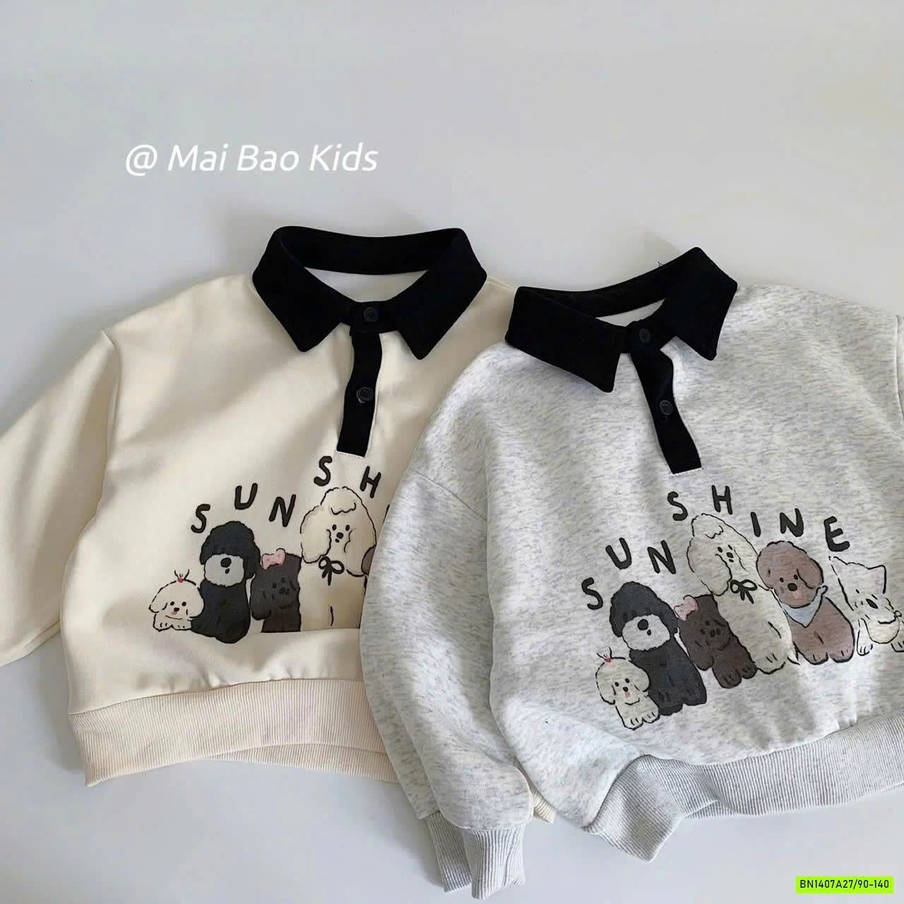 ÁO NỈ POLO CÚN CON