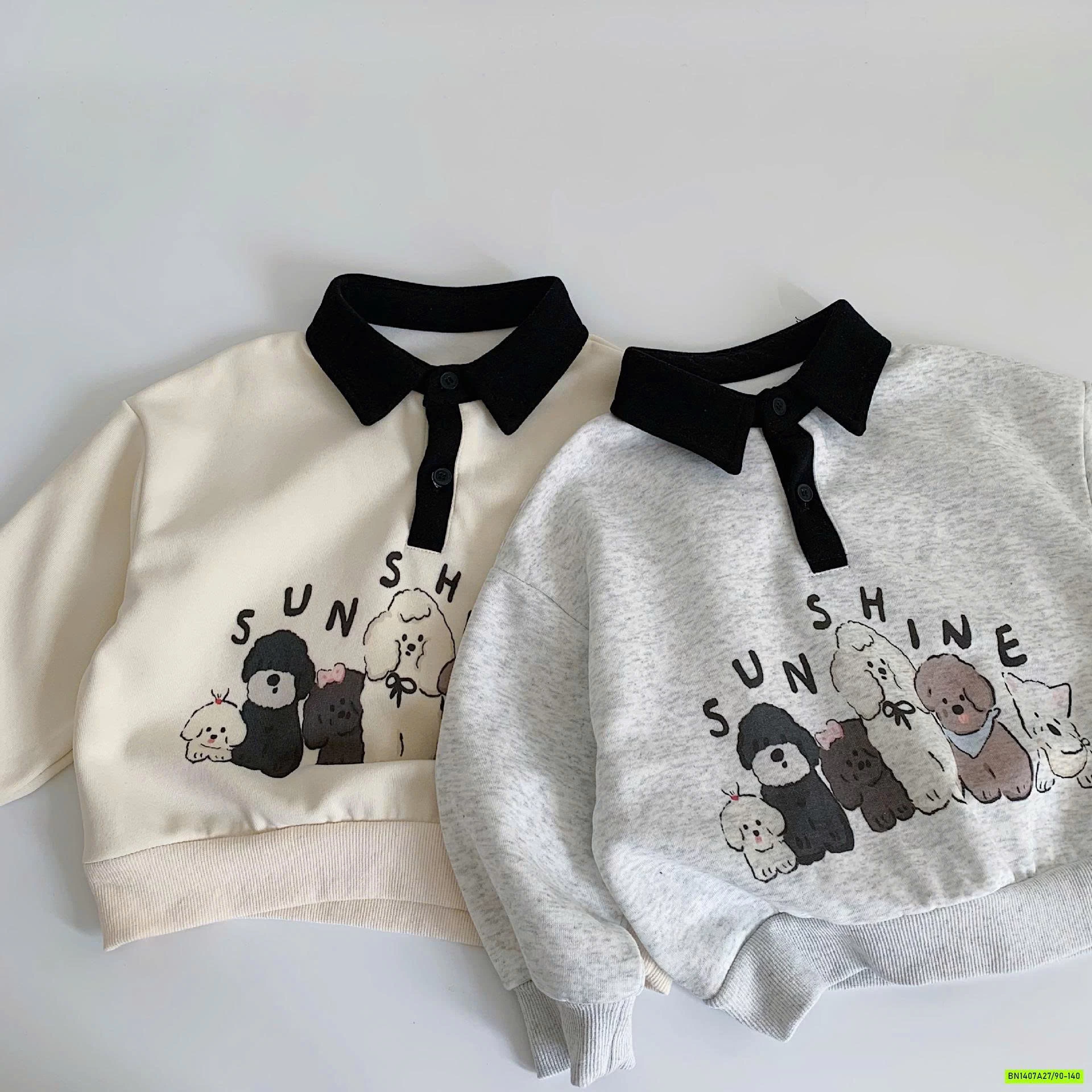 ÁO NỈ POLO CÚN CON