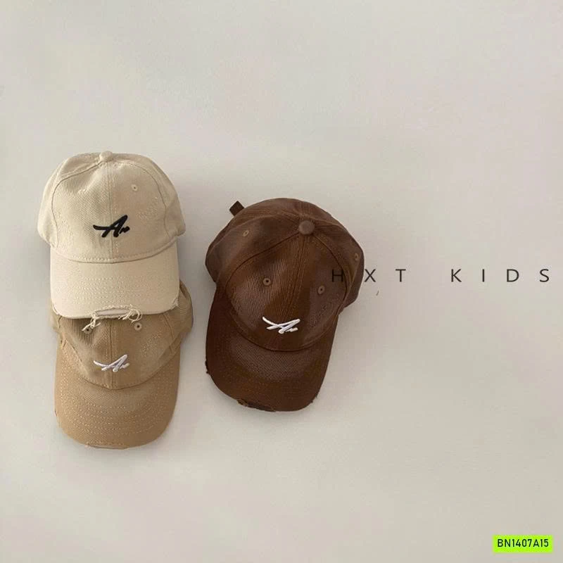 MŨ KẾT THÊU CHỮ A