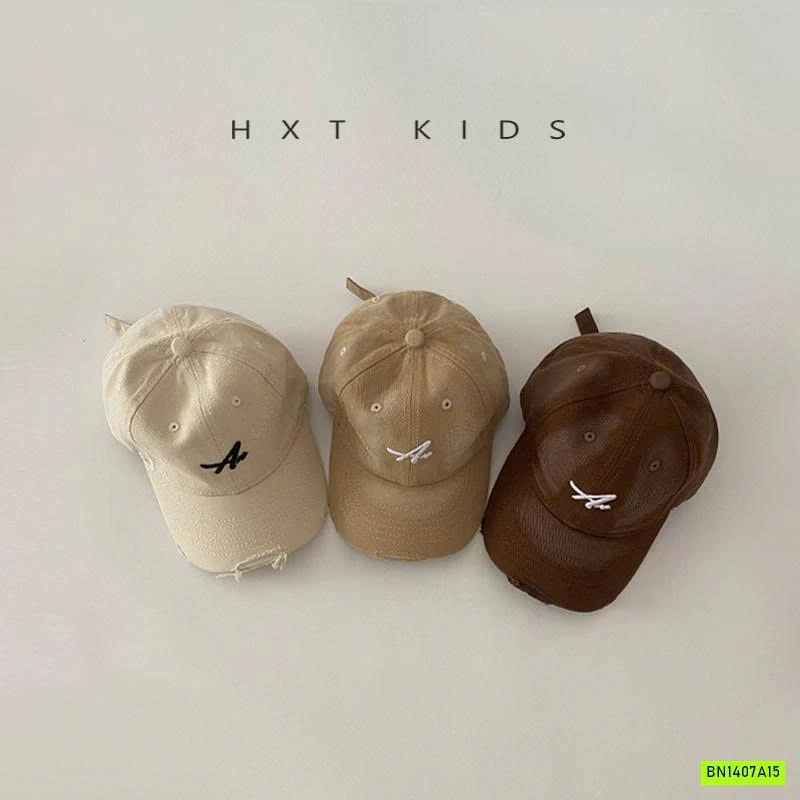 MŨ KẾT THÊU CHỮ A