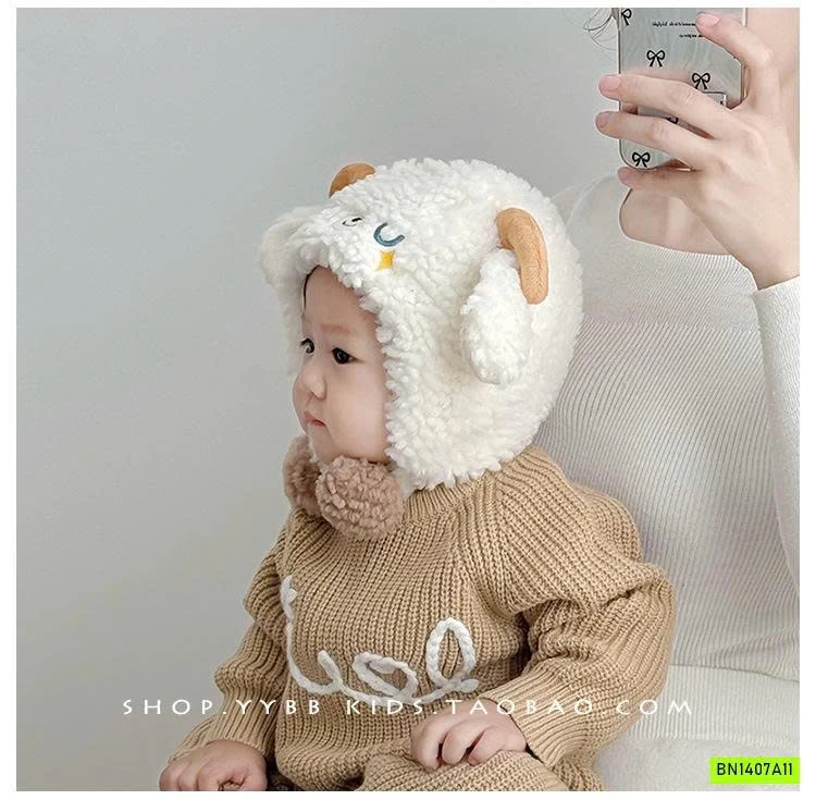 MŨ TAI CỪU CHO BÉ