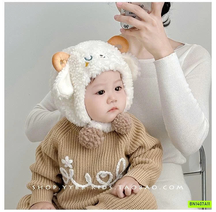 MŨ TAI CỪU CHO BÉ