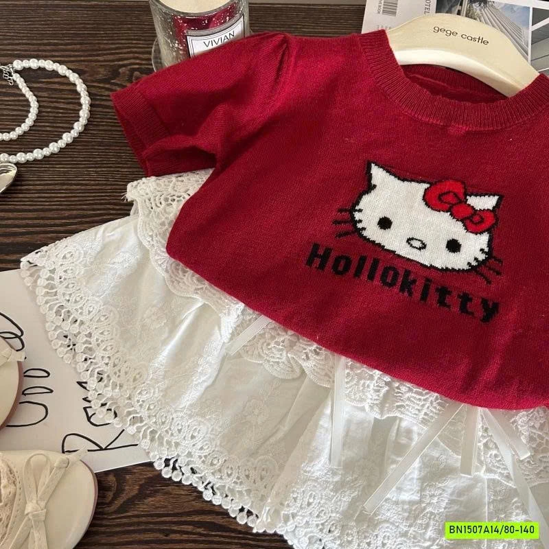 SÉT SÓ LEN ĐỎ MIX CV TRẮNG