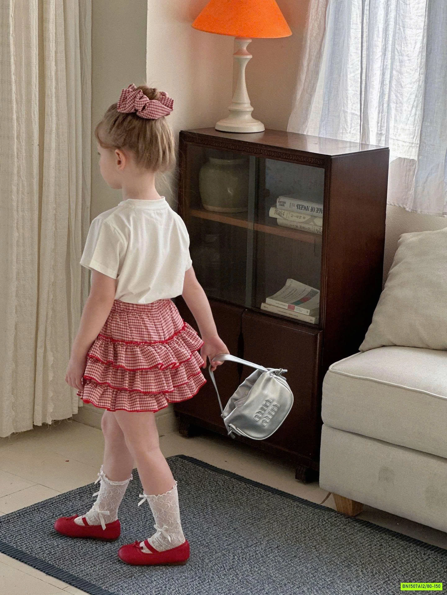 SÉT VÁY CARO ĐỎ 2 CHI TIẾT