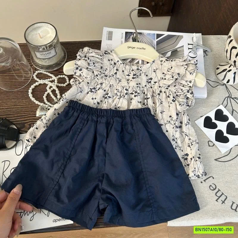 SÉT ÁO HOA NHÍ CÁNH TIÊN