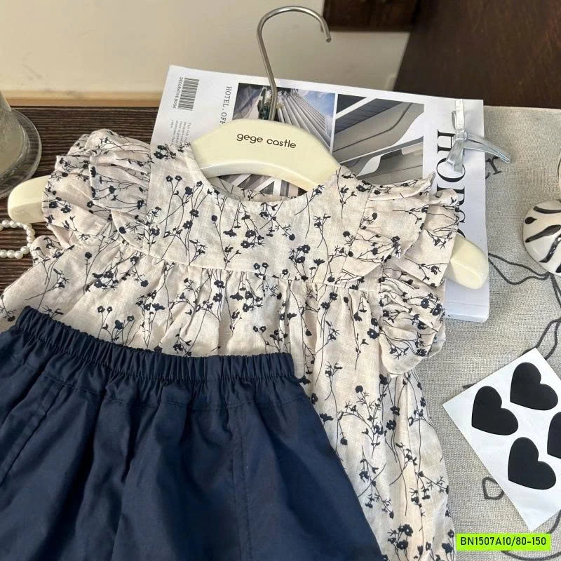 SÉT ÁO HOA NHÍ CÁNH TIÊN