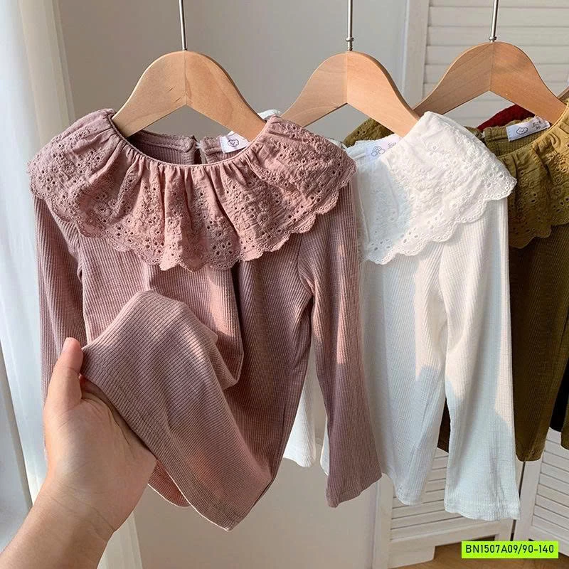 ÁO GÂN GIỮ NHIỆT CỔ REN