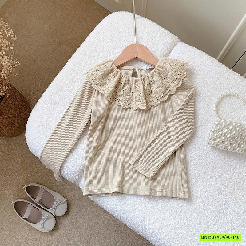 ÁO GÂN GIỮ NHIỆT CỔ REN