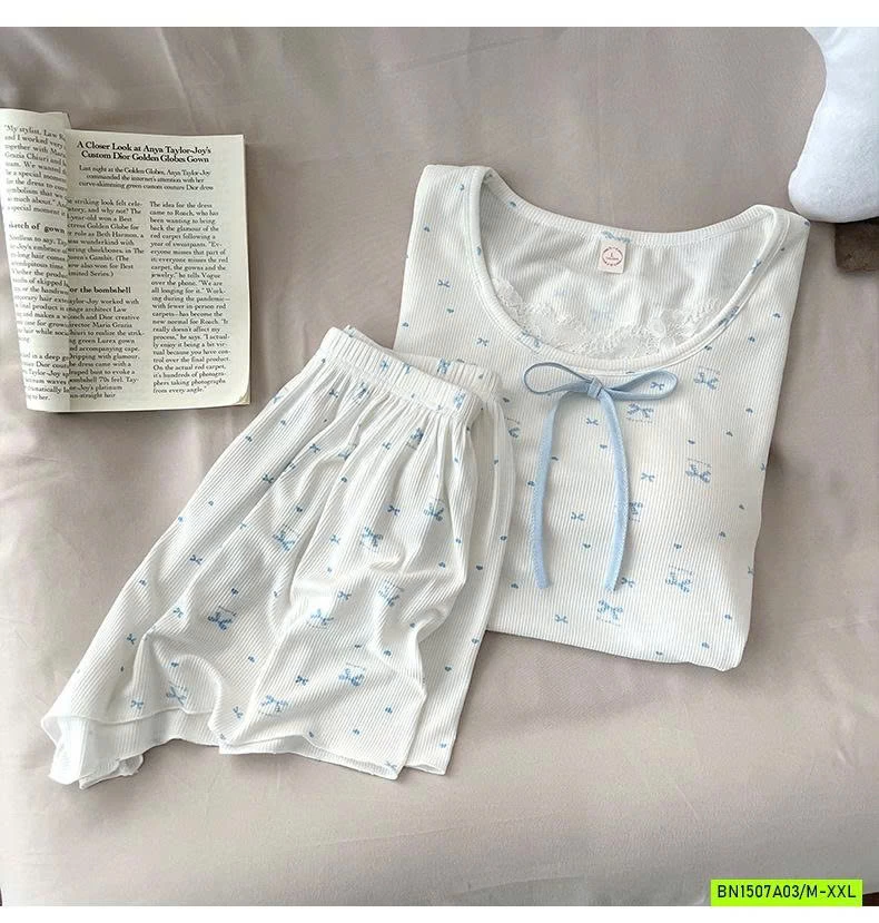 BỘ NGỦ GÂN IN HÌNH NƠ