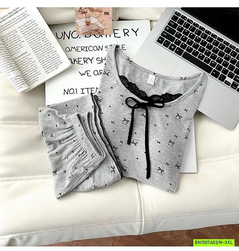 BỘ NGỦ GÂN IN HÌNH NƠ