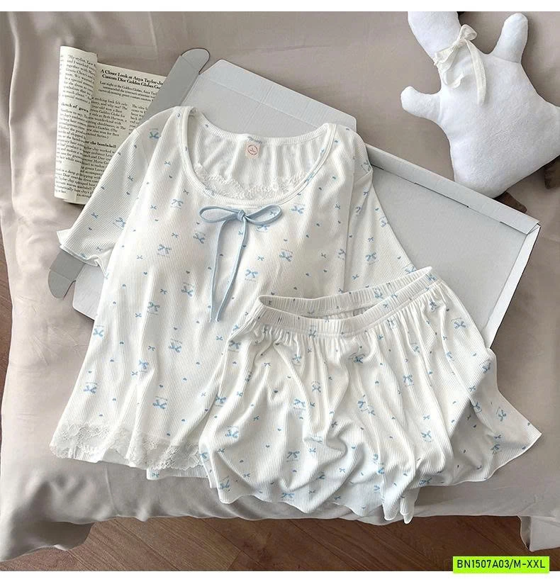 BỘ NGỦ GÂN IN HÌNH NƠ