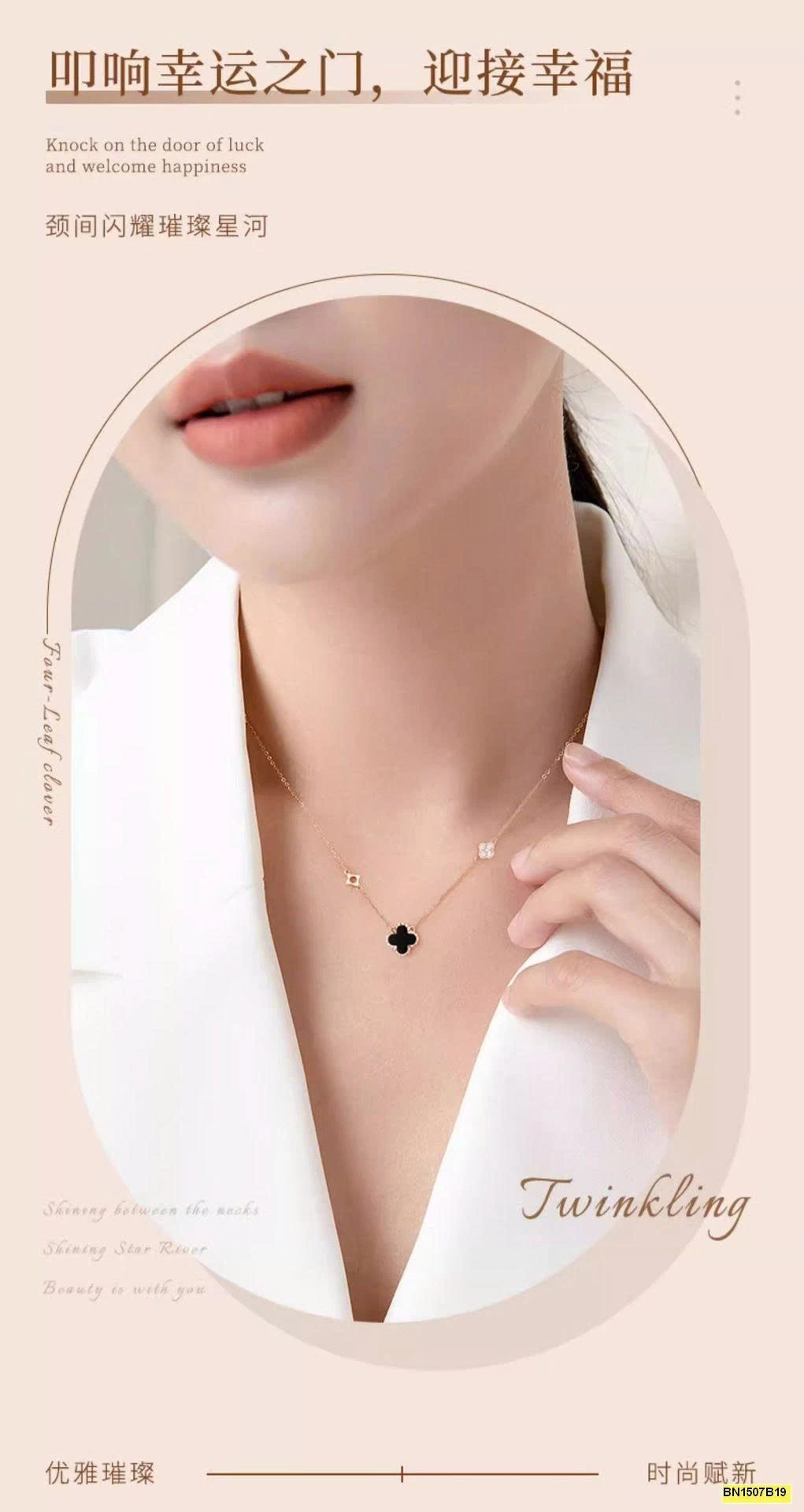 DÂY CHUYỀN CỎ 4 LÁ MAY MẮN