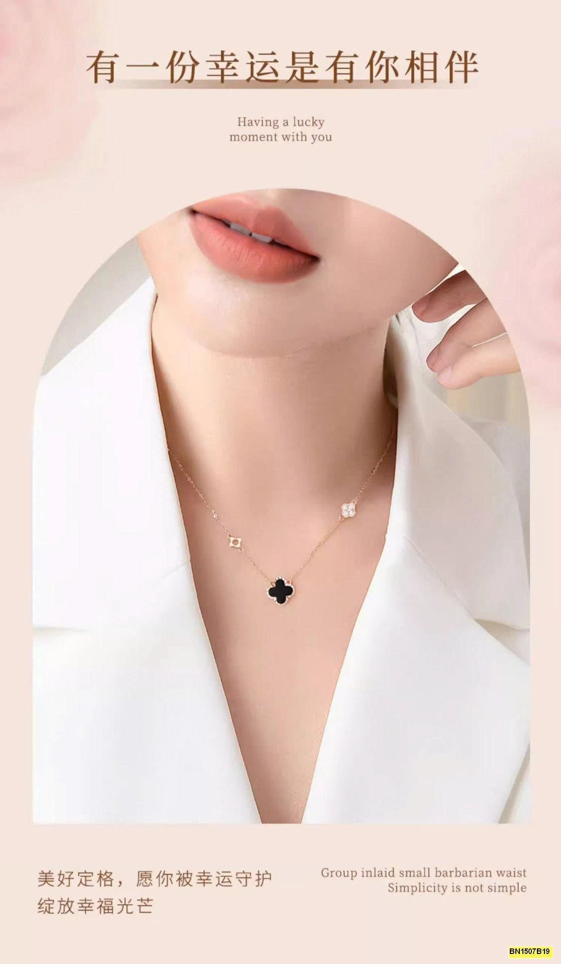 DÂY CHUYỀN CỎ 4 LÁ MAY MẮN