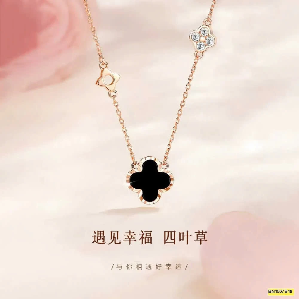 DÂY CHUYỀN CỎ 4 LÁ MAY MẮN