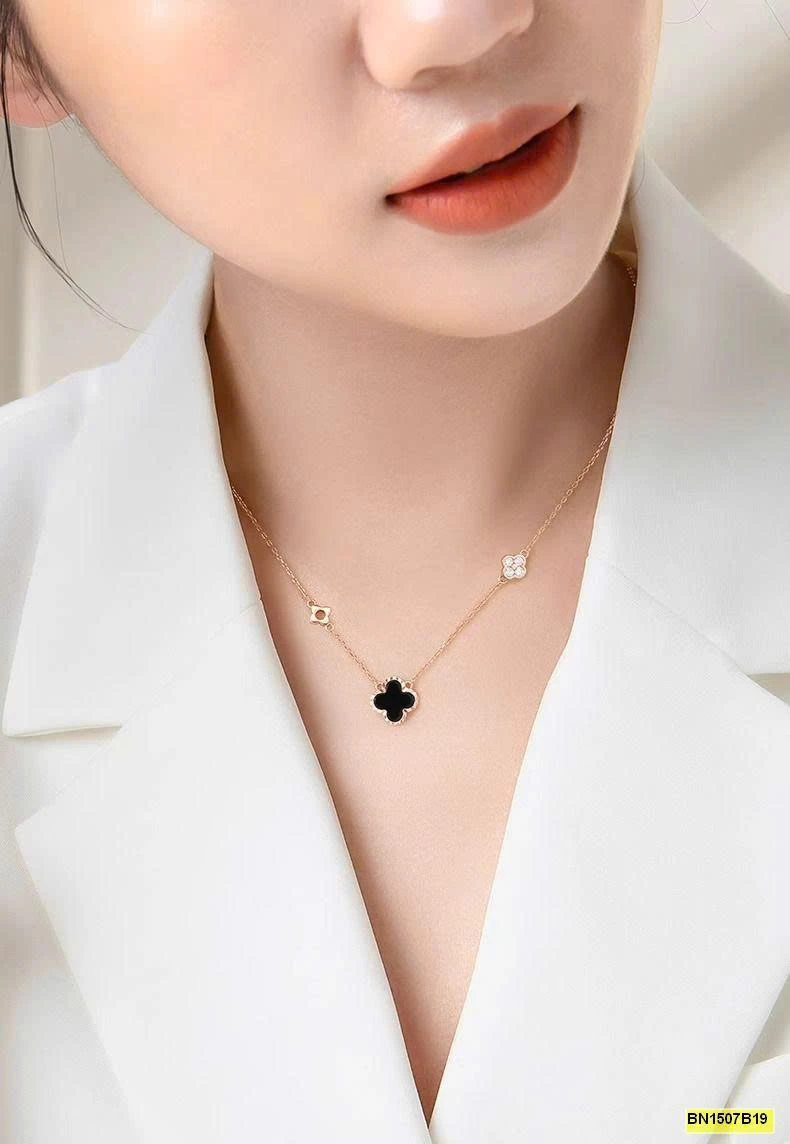 DÂY CHUYỀN CỎ 4 LÁ MAY MẮN