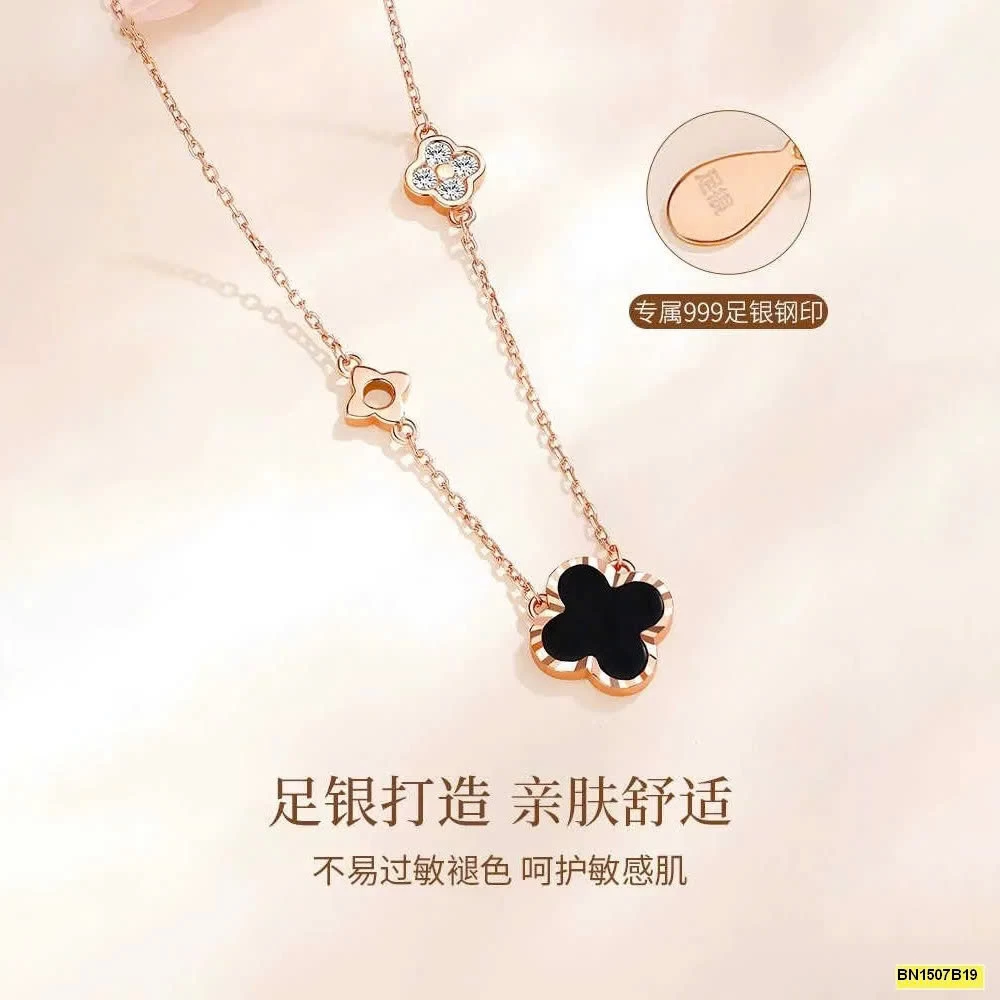 DÂY CHUYỀN CỎ 4 LÁ MAY MẮN