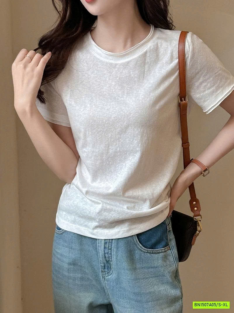 ÁO THUN GIẤY TRƠN MÀU