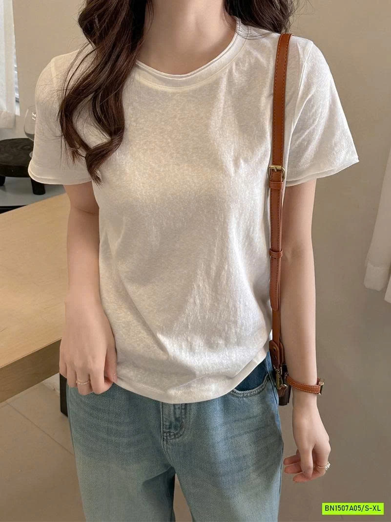 ÁO THUN GIẤY TRƠN MÀU