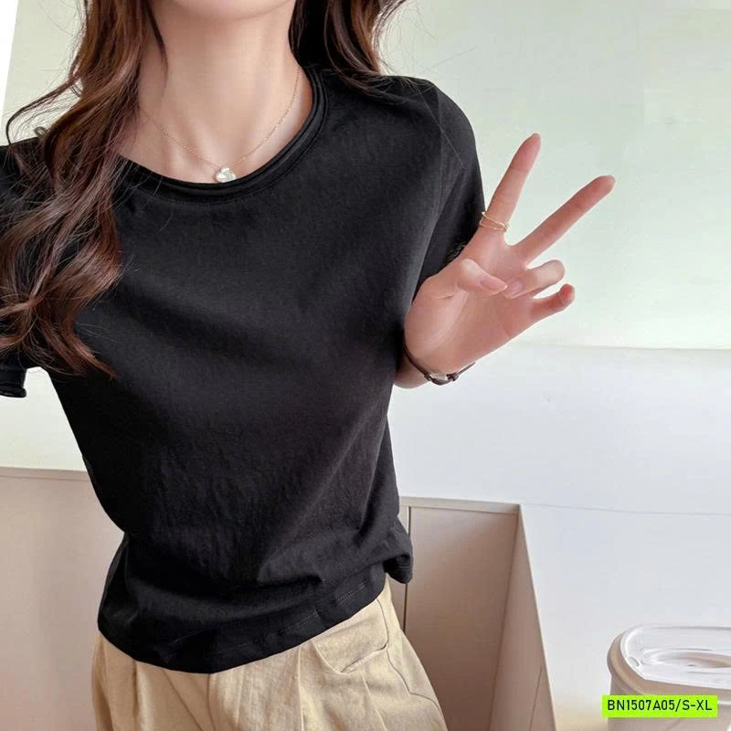 ÁO THUN GIẤY TRƠN MÀU