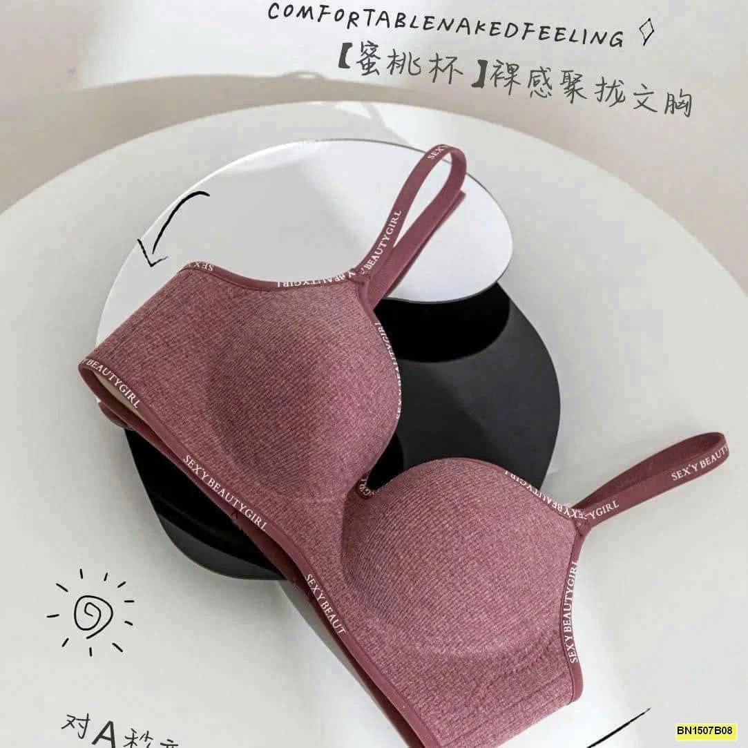 ÁO BRA VIỀN CHỮ KO GỌNG