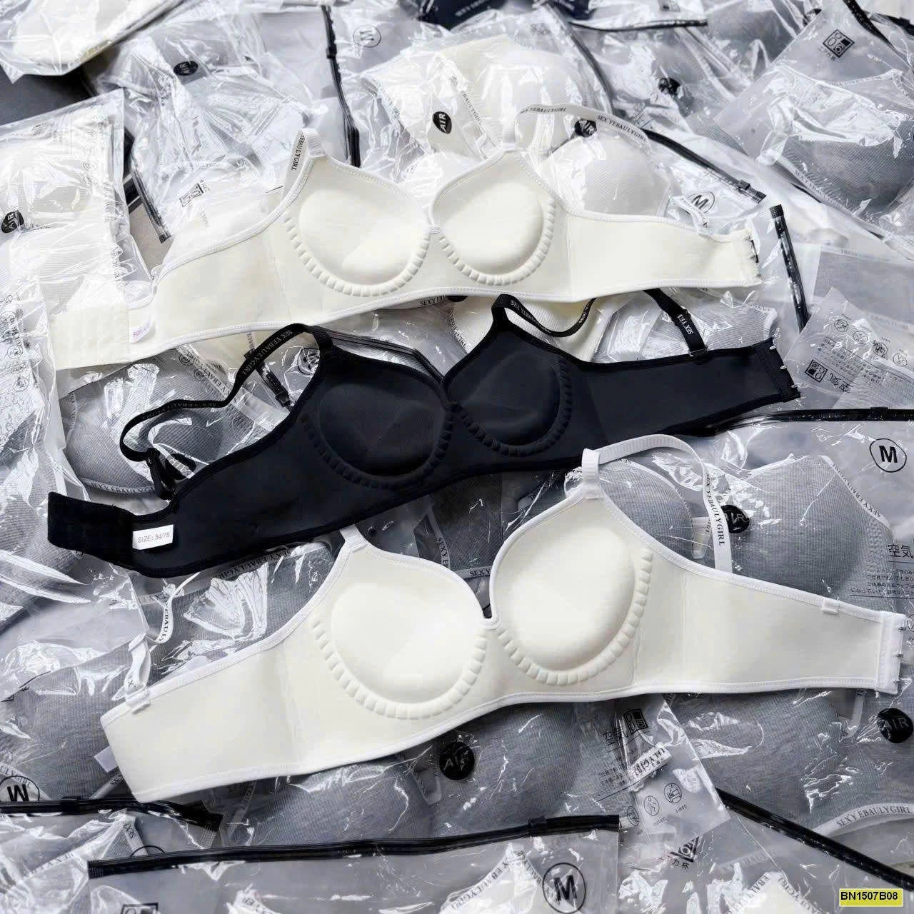 ÁO BRA VIỀN CHỮ KO GỌNG