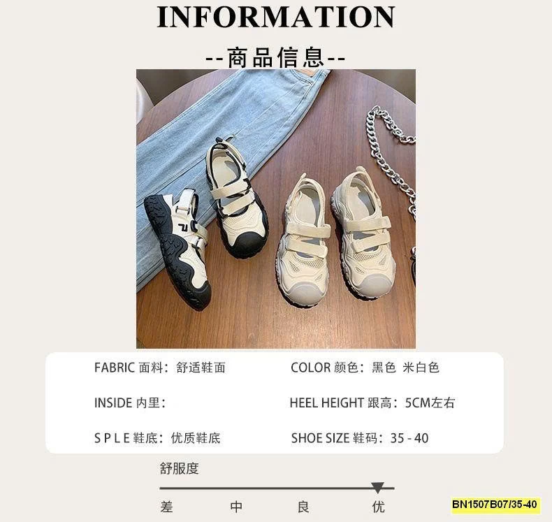 GIÀY RỌ THỂ THAO NỮ CÁ TÍNH