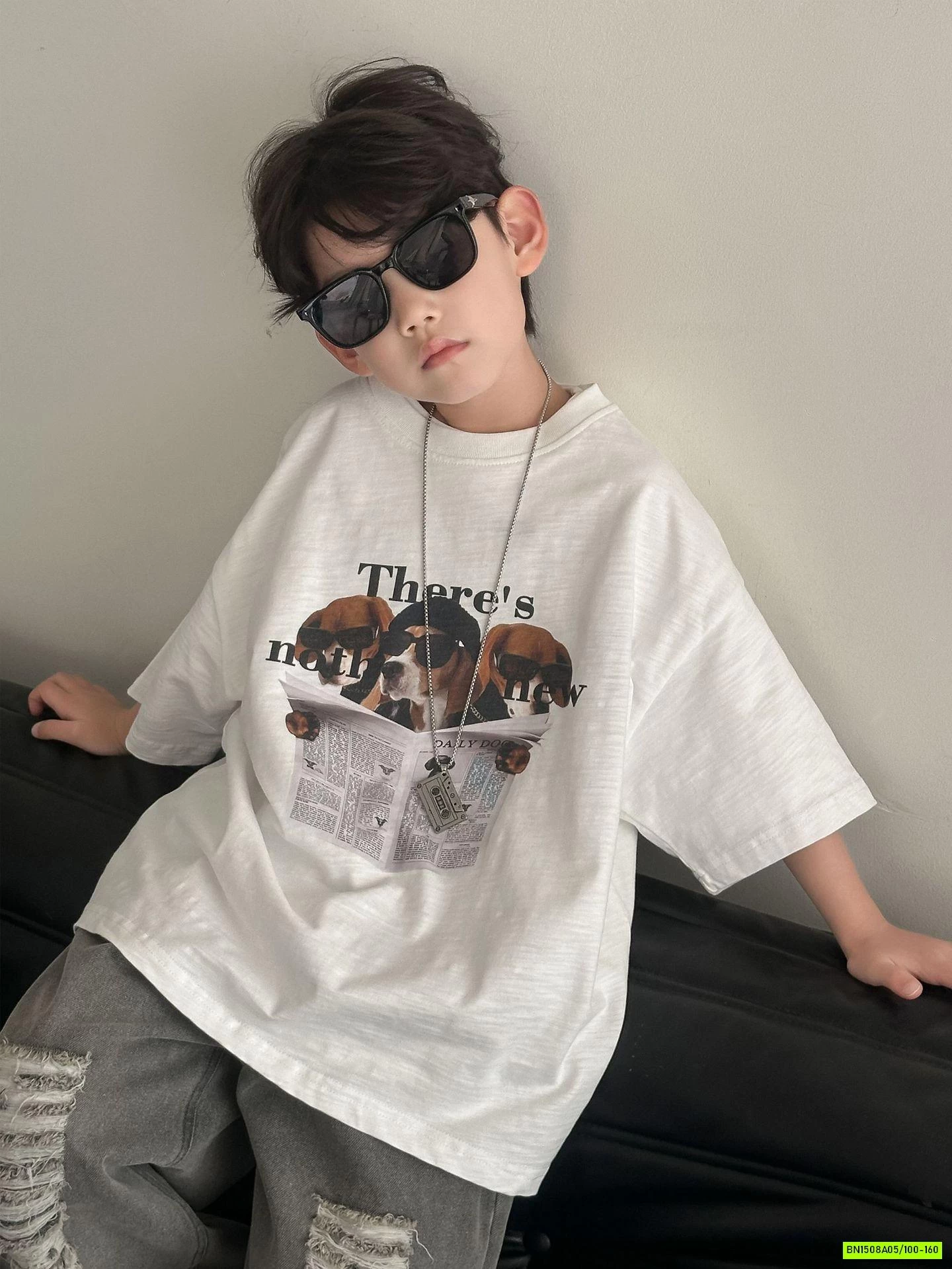 ÁO THUN XƯỚC 3 CHÚ CÚN