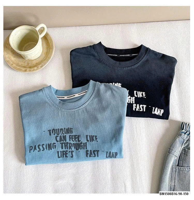 ÁO THUN DÀI TAY IN CHỮ