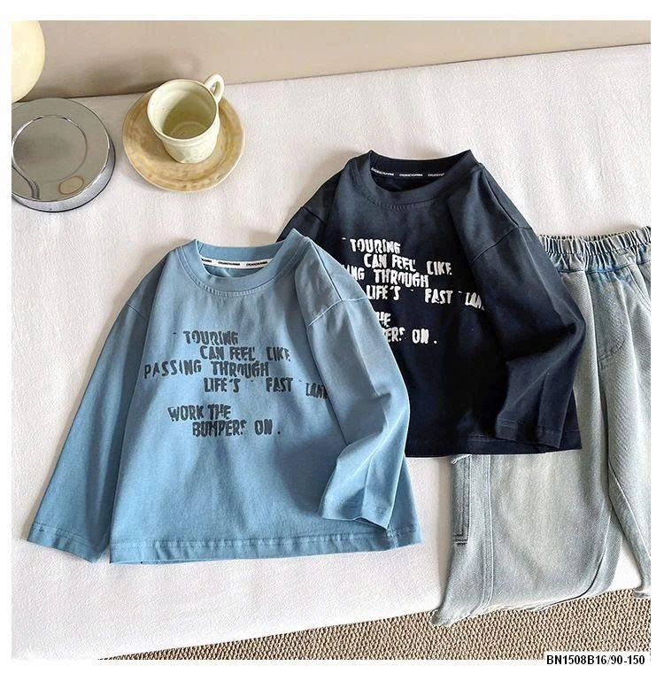 ÁO THUN DÀI TAY IN CHỮ